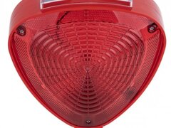 Lampa Solara De Semnalizare cu lumina intermitenta rosie